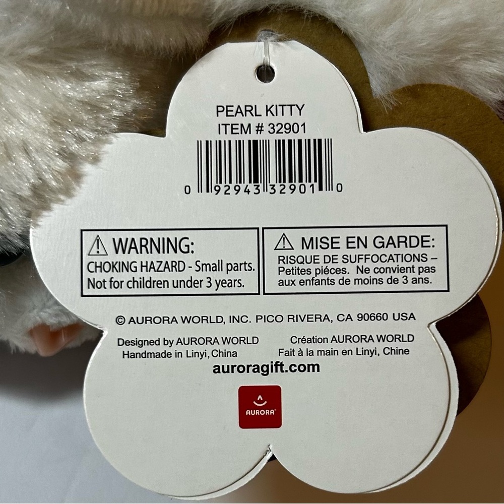 Aurora‎ Fancy Pals Pearl Princess Kitty. NWT - Picture 10 of 11